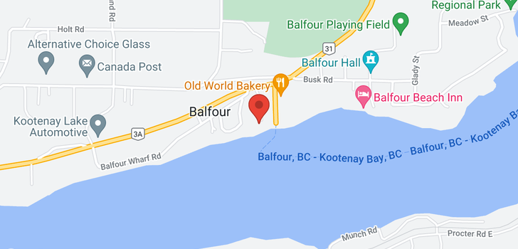 map of 7924 Balfour Wharf Road